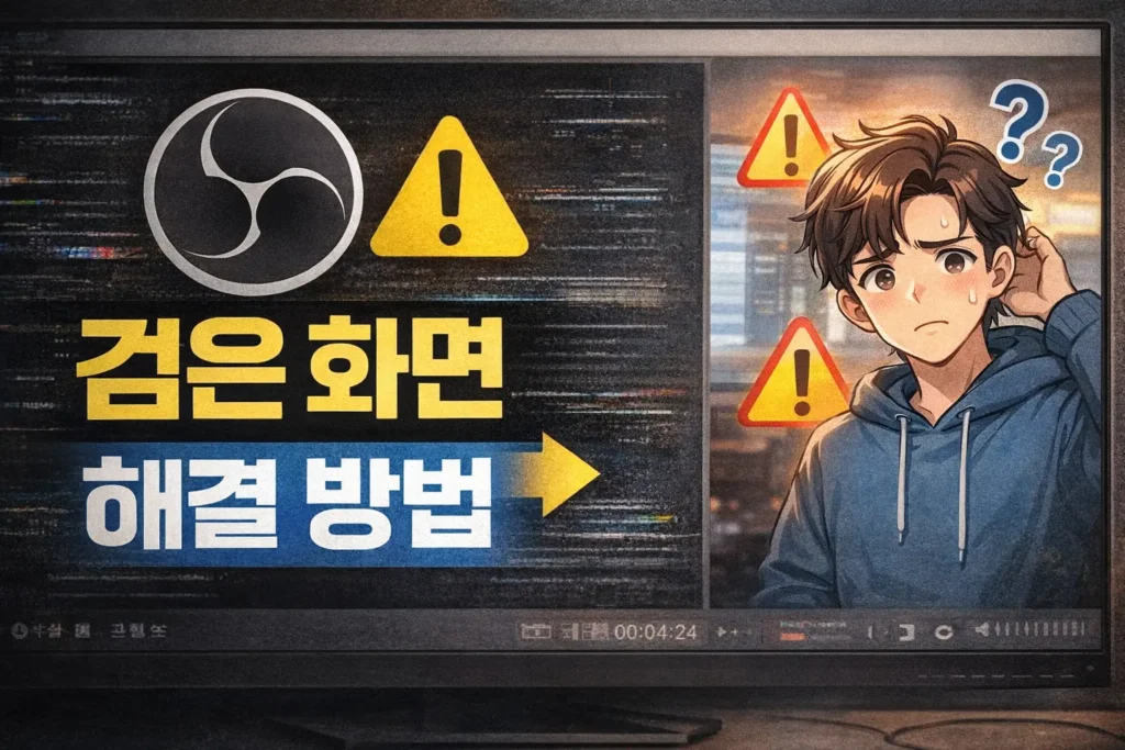 OBS recording black screen issue and troubleshooting guide thumbnail